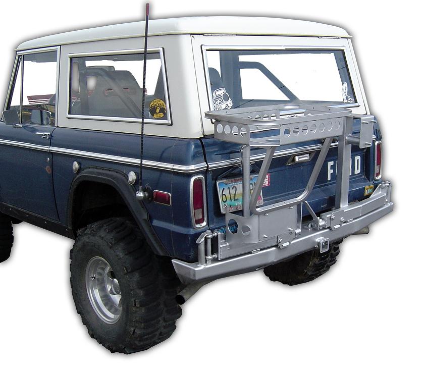 Early Bronco Rear Bumper And Tire Carrier