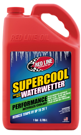 Red Line SUPERCOOL Performance Coolant - 50/50 ready to use, 1gal.