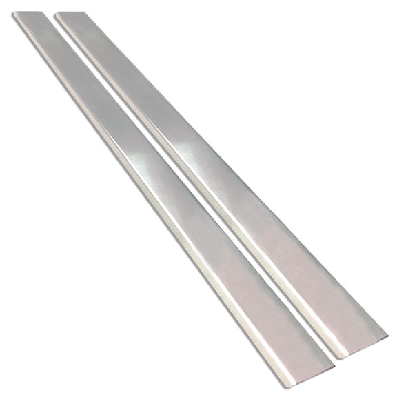 Stainless Steel Door Sill Plates, Pair, 66-77 Ford Bronco