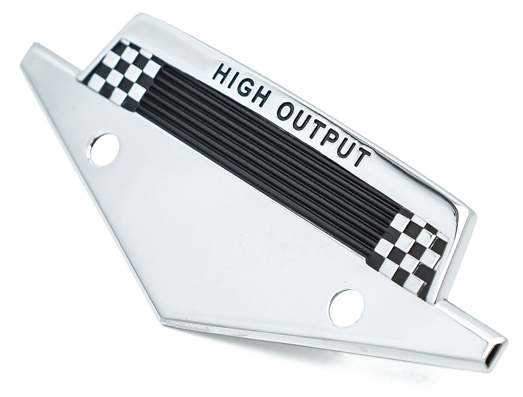 High Output Fender Emblem Badge