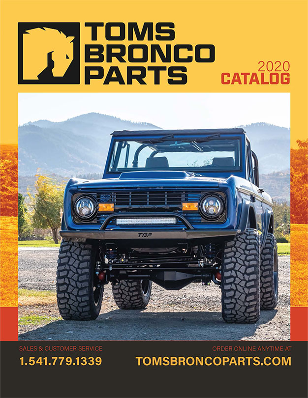 2020 Tom's Bronco Parts Catalog - Toms Bronco Parts