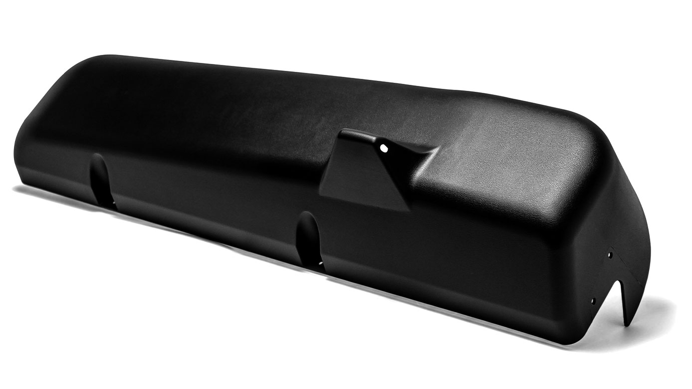 Black Wiper Cover for Electric Wipers, 69-77 Ford Bronco