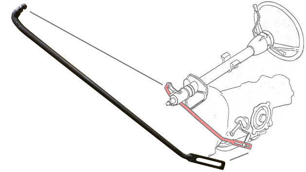 column shifter cable