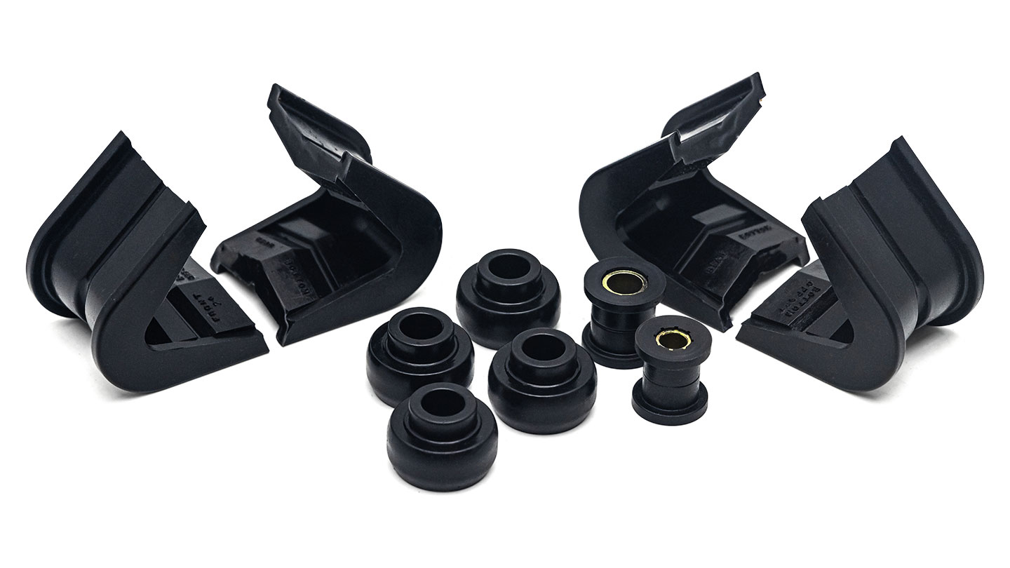 14 pc C-Bushing Kit - 7 Degree, 66-75 Early Ford Bronco (2.5 inch to 5.5  inch Lift) - TOMS OFFROAD