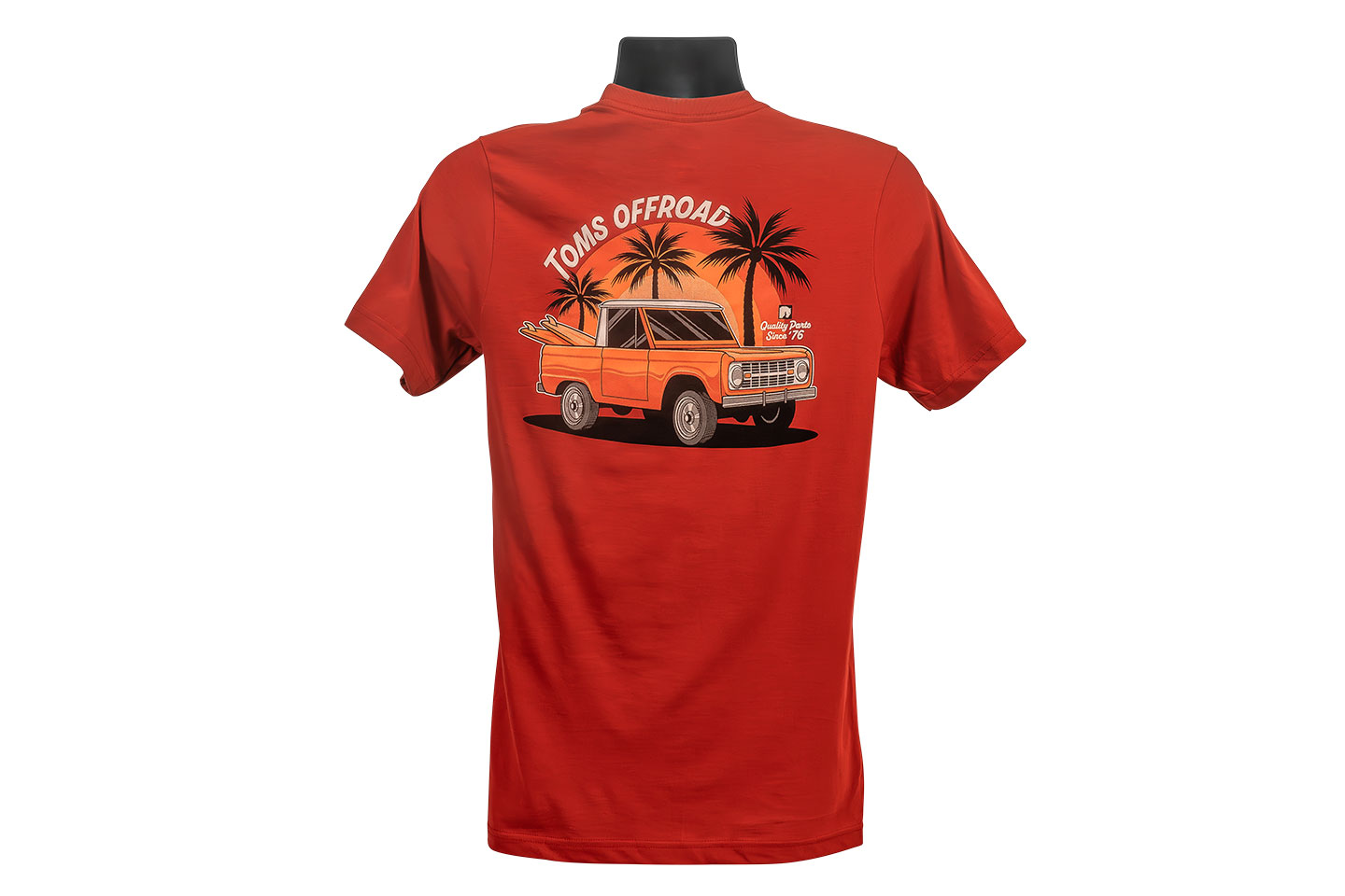TOMS OFFROAD T-Shirt - Red Beach Cruise