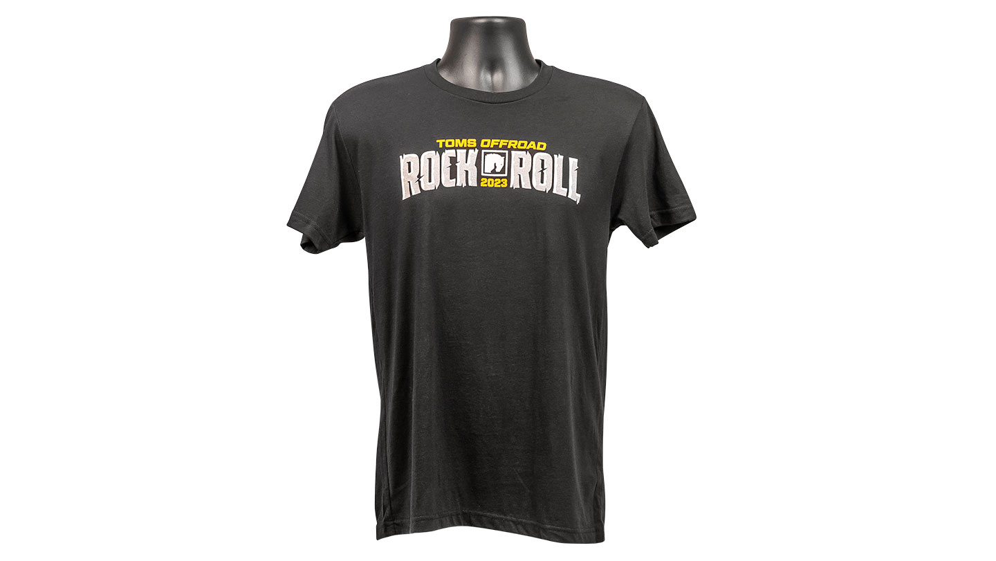 TOMS OFFROAD 2023 Rock & Roll T-Shirt - Black