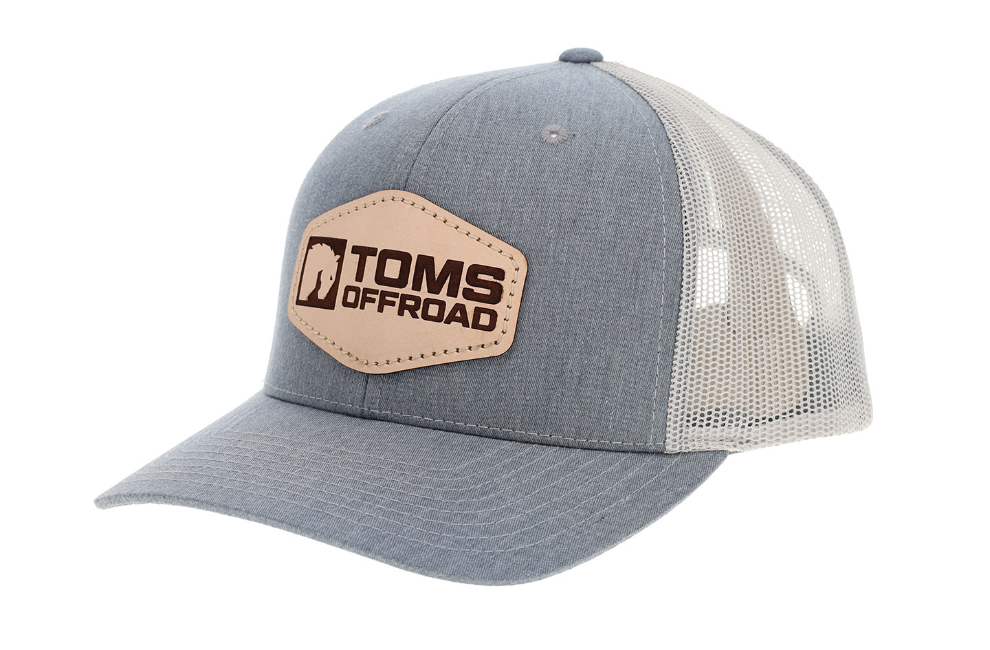TOMS OFFROAD Hat - Heather Gray with Offroad Patch