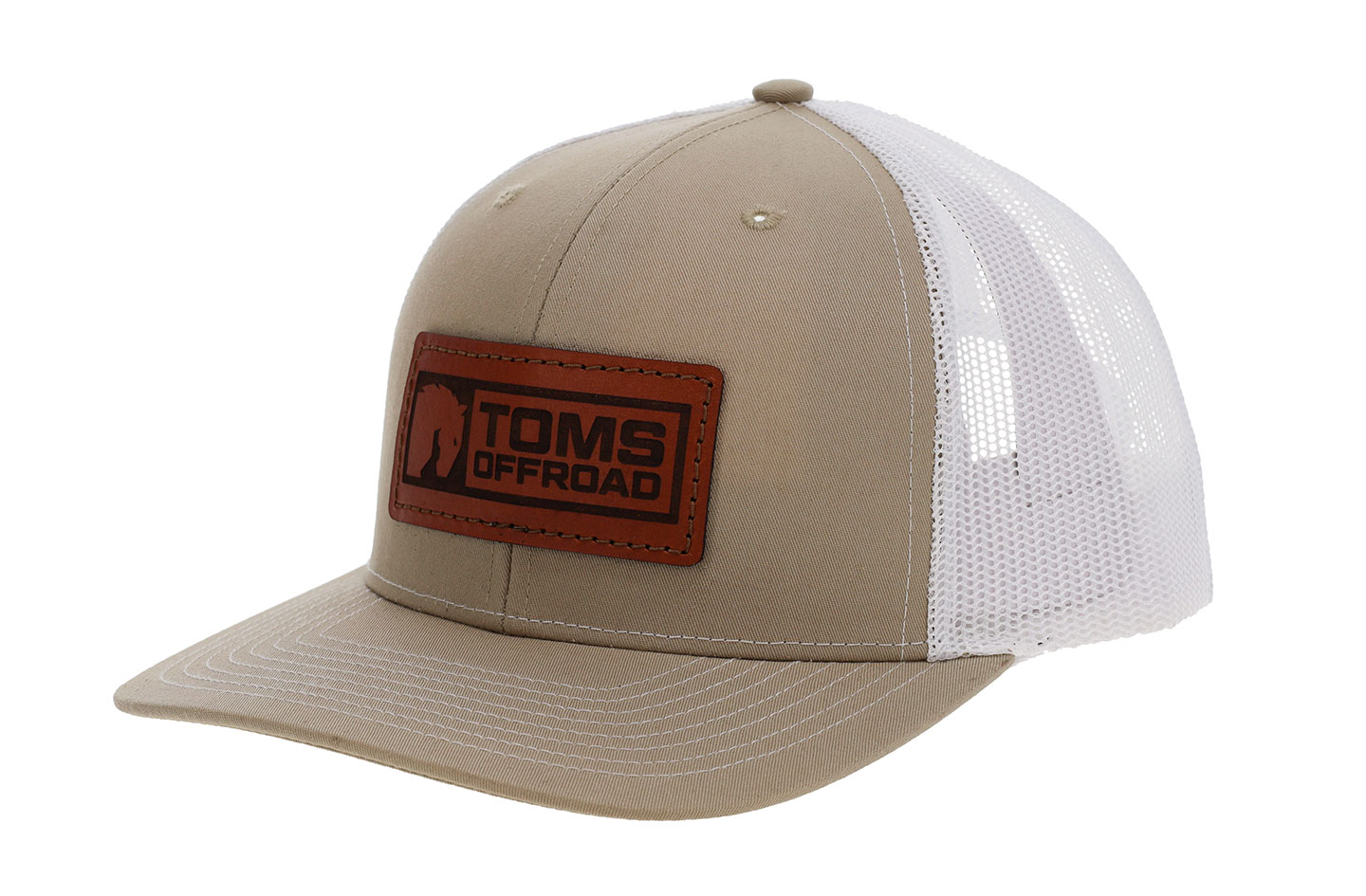 TOMS OFFROAD Hat - Khaki with Chestnut Offroad Patch