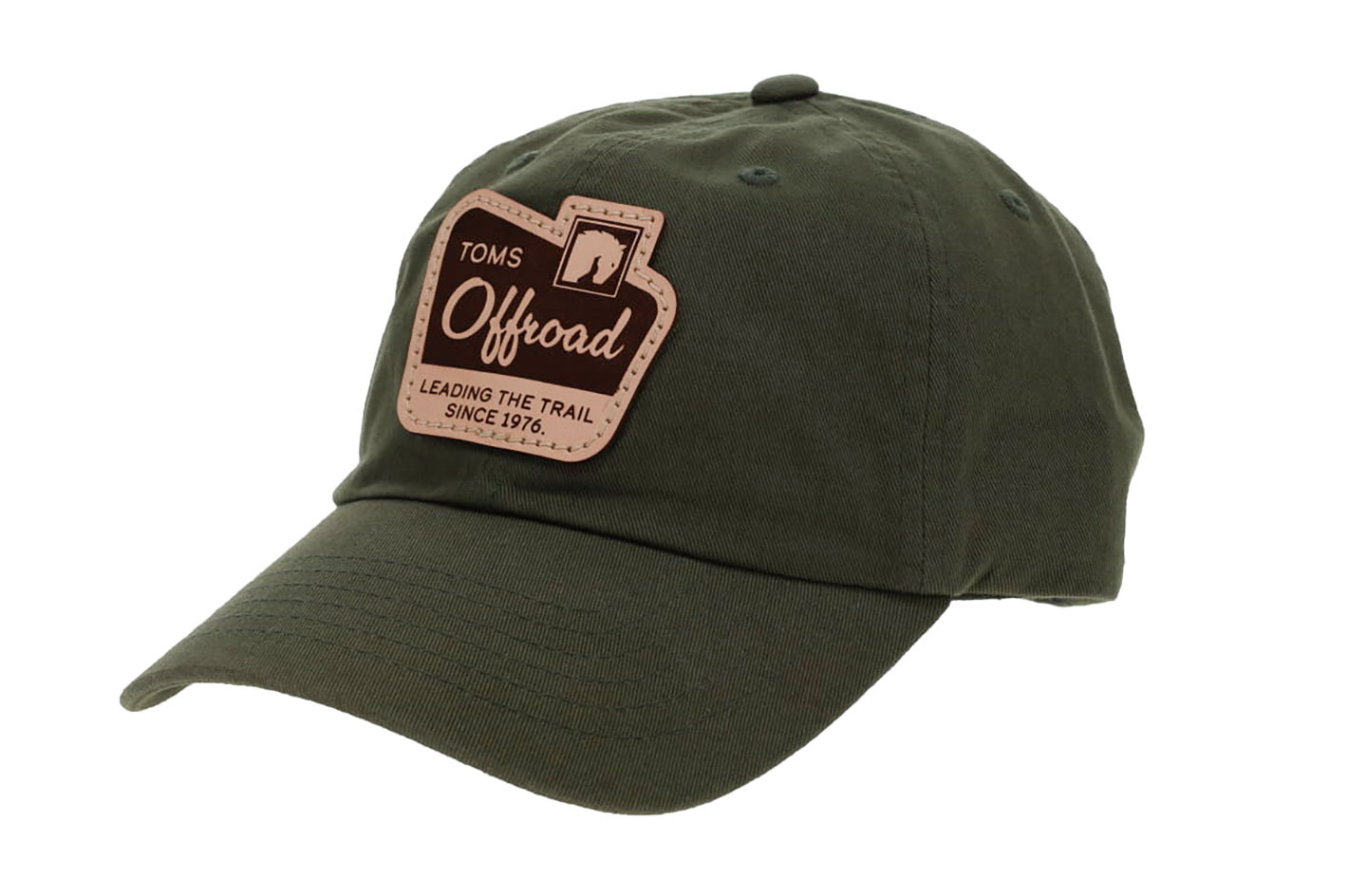 Tom's Offroad Hat - National Parks, Olive Dad Hat w/ Natural Patch