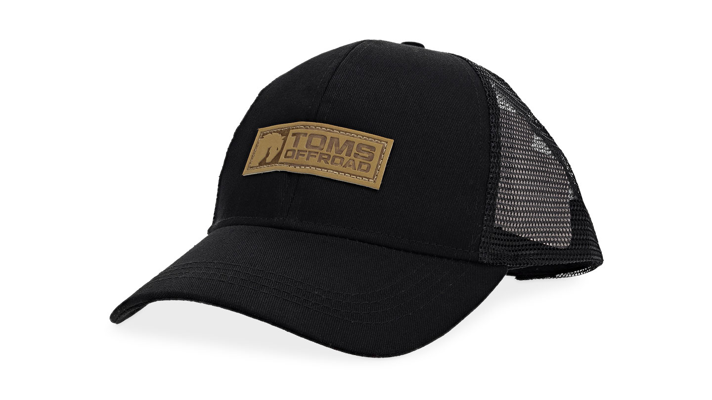 TOMS OFFROAD Hat - Black with Offroad Patch