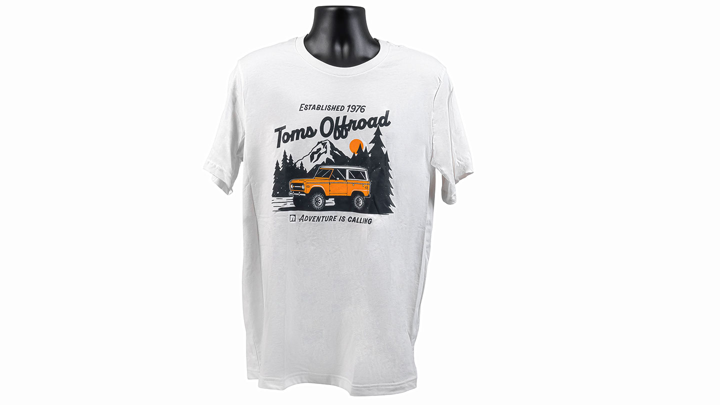 Image for product toms-offroad-adventure-is-calling---white