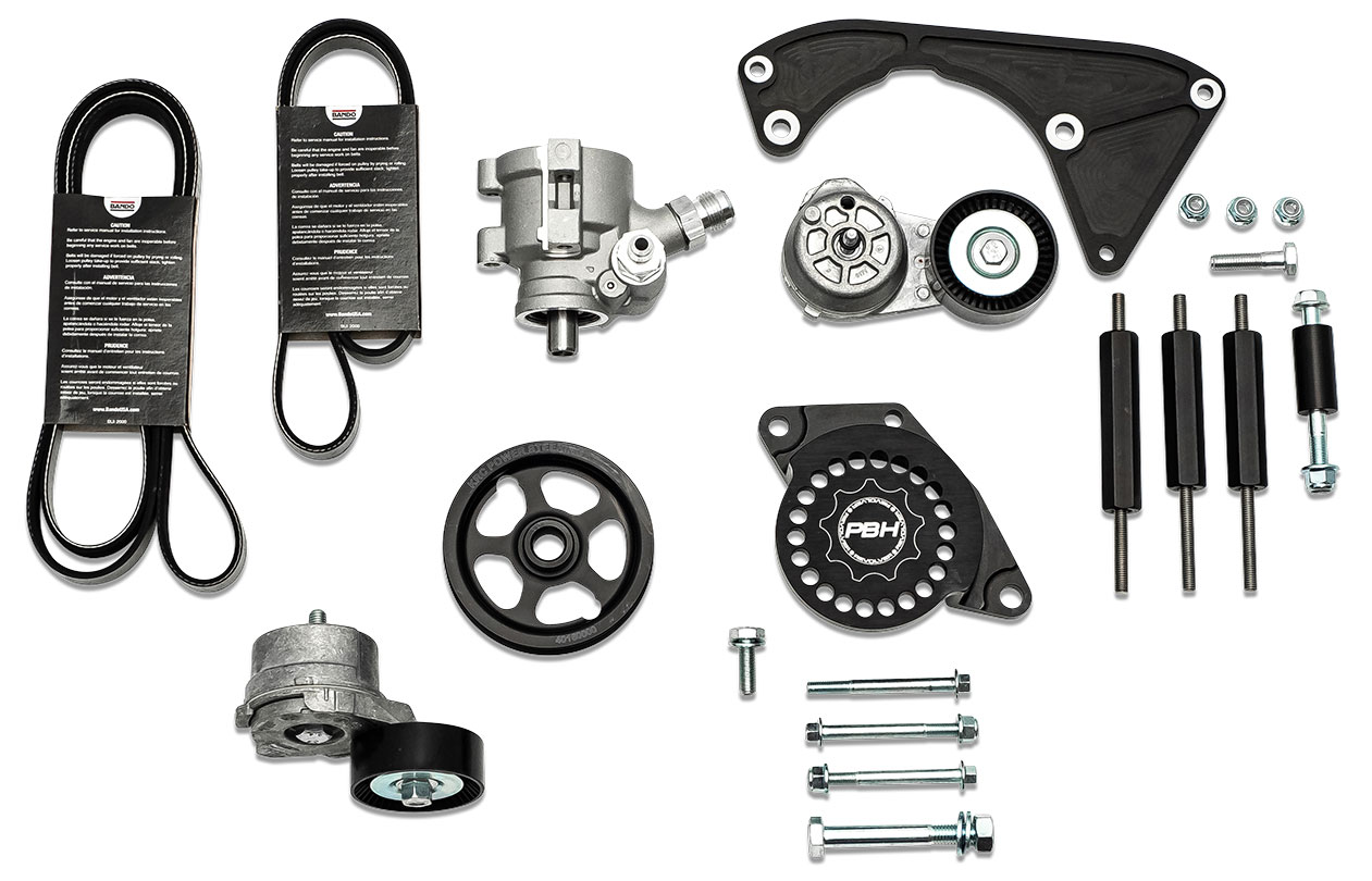 Front Drive Kit for Early Bronco 5.0L Coyote Conversion non-AC