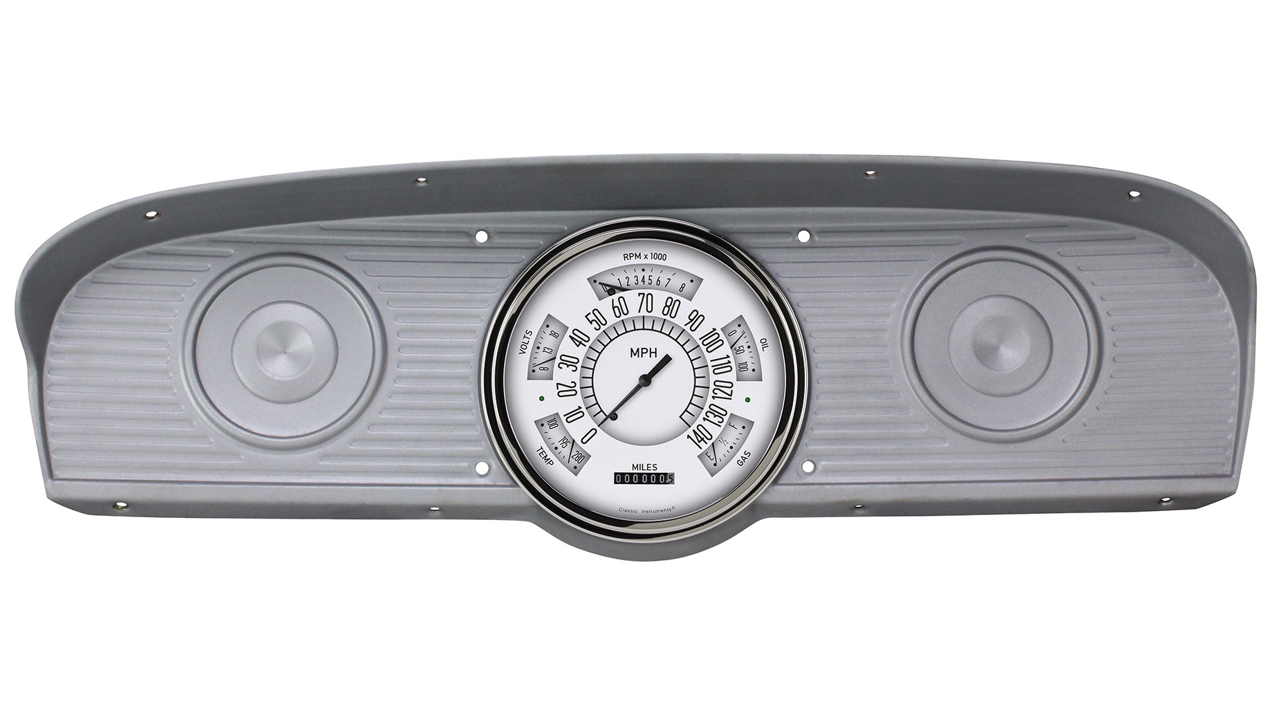 CLASSIC INSTRUMENTS Gauge Cluster - 61-66 Ford F100, White (10-73 ohm)