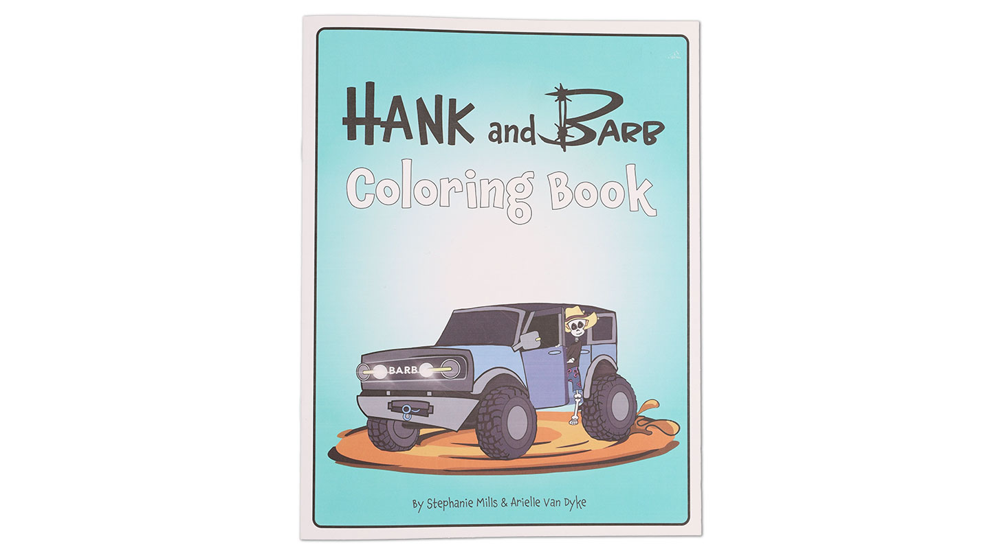 Image for product hank-and-barb-coloring-book