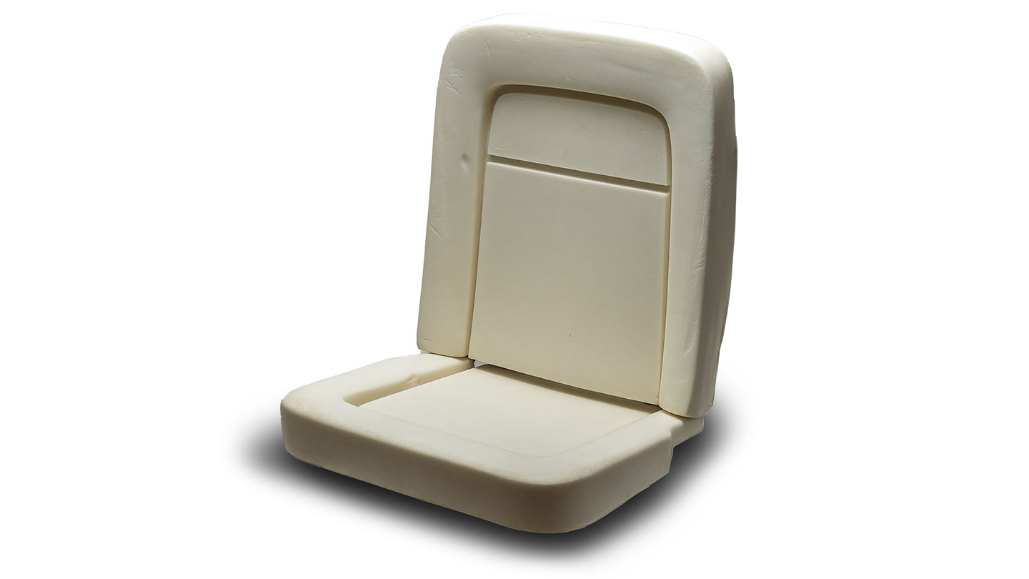 Front Bucket Seat Foam, Single, 67-77 Ford Bronco