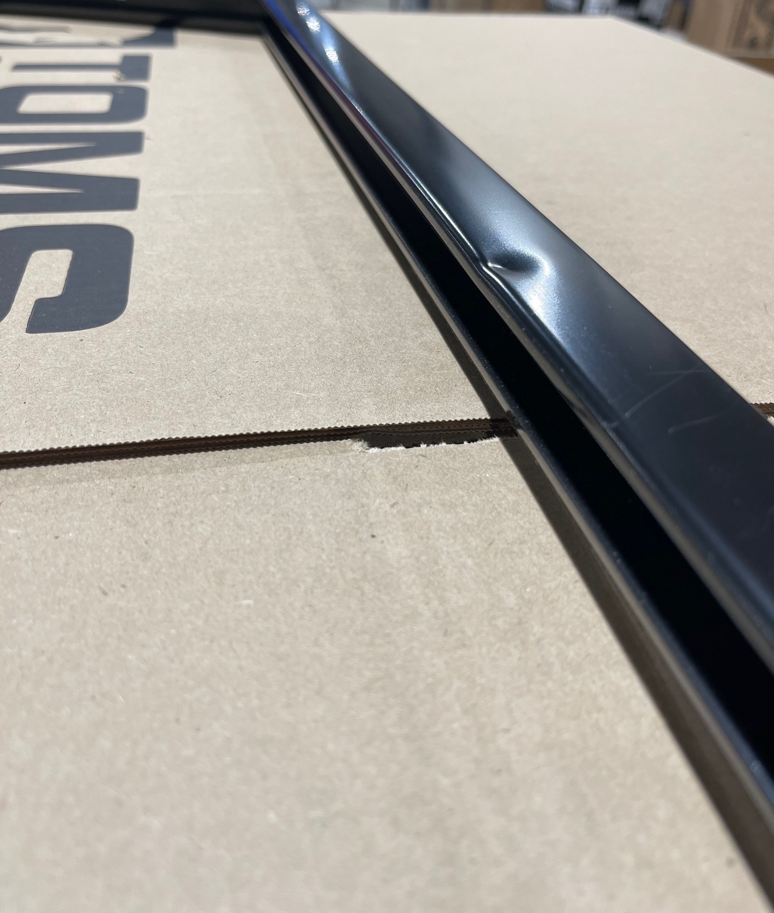 Complete Door Shell, Driver, Upper & Lower, 68-77 Ford Bronco Damaged - TOMS OFFROAD