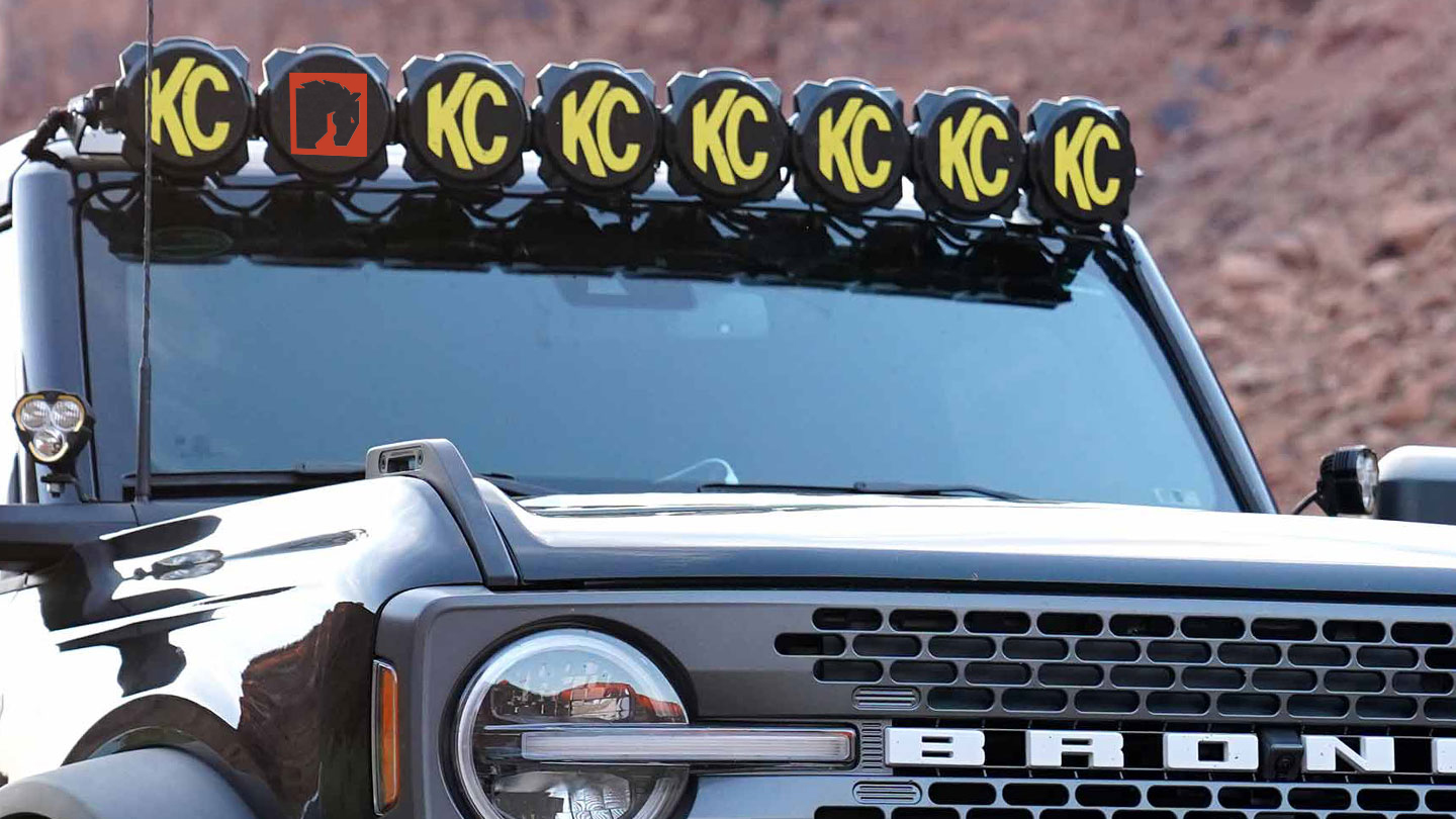 KC HiLites Gravity PRO6 LED 50" Light Bar Kit for 6G Bronco TOMS OFFROAD