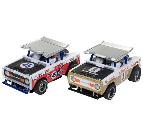 baja bronco slot car set