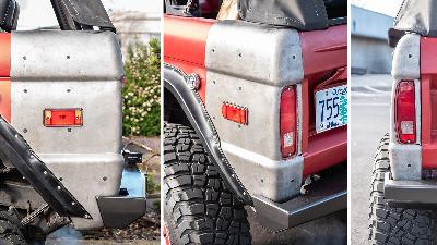 0925 Rear Quarter Panel Trail Guards for Early Bronco