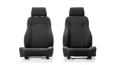 black front denim seats for early ford bronco