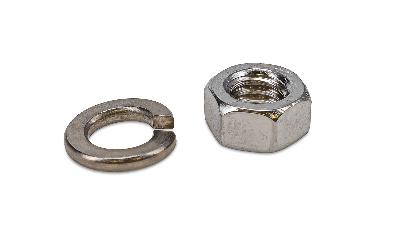 stainless steel battery tray nut and washer