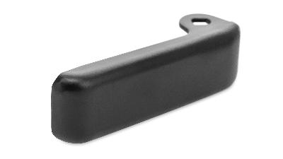 66-77 ford bronco black tailgate handle