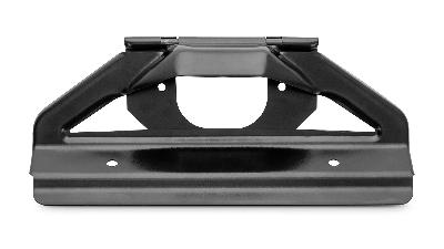 classic ford bronco black license plate front view