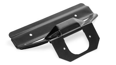 Early Ford Bronco black rear license plate mounting bracket