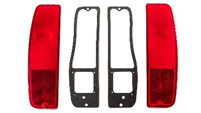 1966 Ford Bronco tail light lens kit with gaskets