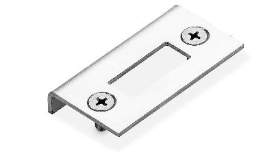 stainless steel liftgate latch striker plate for classic bronco