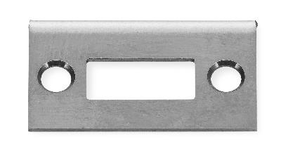 first gen bronco stainless liftgate latch striker plate