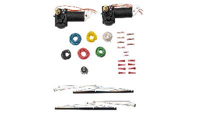 deluxe dual wiper motor conversion kit for early ford bronco