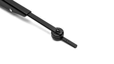 black stainless wiper arm flip style
