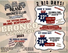NW Inland Bronco Stampede Poster
