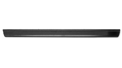 66-77 oe quality ford bronco black bumper front view