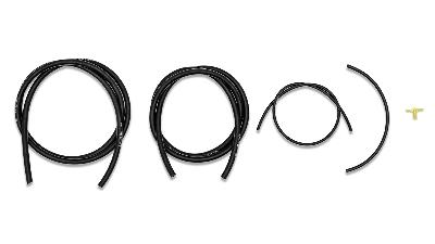 Hose and tee kit for classic Ford Bronco washer and coolant bottle conversion.