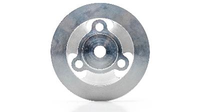 Classic Ford Bronco crankshaft pulley for inline six cylinder engine.