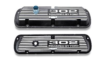 Ford 302 V8 valve covers for classic Ford Bronco.
