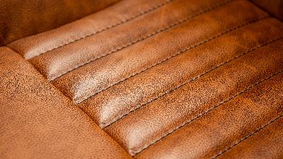 66-77 Ford Bronco walnut brown leatherette seat with factory style upholstery