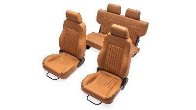 Leather style seats for classic Ford Broncos