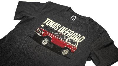 TOMS OFFROAD T-shirt in gray