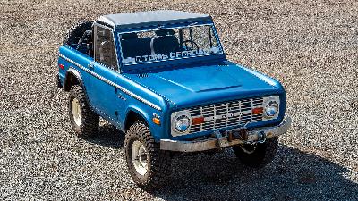 gray roll bar top for classic bronco