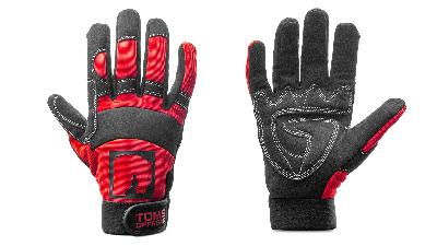 Front and Back View TOMSOFFROAD Mechanic Gloves