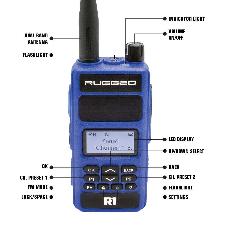 Rugged Radio R1 Handheld Digital and Analog Radio