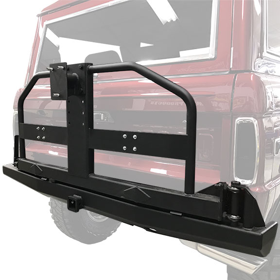 Goliath Rear Impact Series Bumper W Full Swing Away Tire