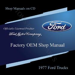 Factory Ford OEM Shop Manual on CD