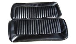 Black Rear Bench Seat Vinyl Upholstery, 66-77 Ford Bronco