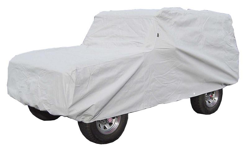 Car Cover - Custom Fit for 66-77 Bronco w/Factory Spare ...