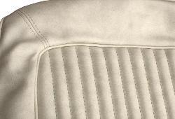 Parchment Rear Bench Seat Vinyl Upholstery, 66-77 Ford Bronco