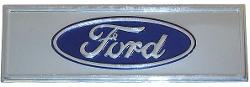 Ford Sticker Emblem with Blue Text for Inner Rocker
